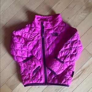 The North Face Fuchsia Quilted Jacket